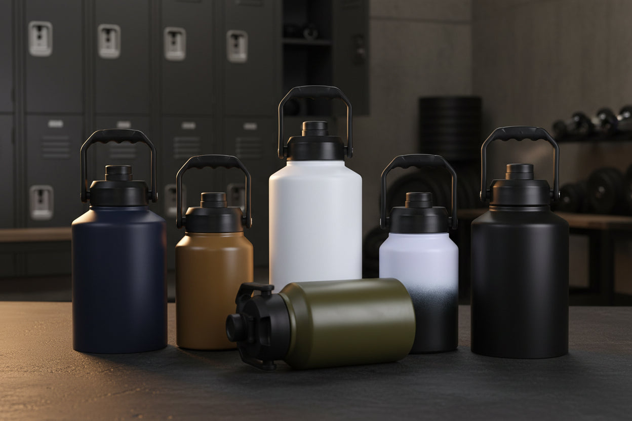 Pyrite Half‑Gallon Steel Jug