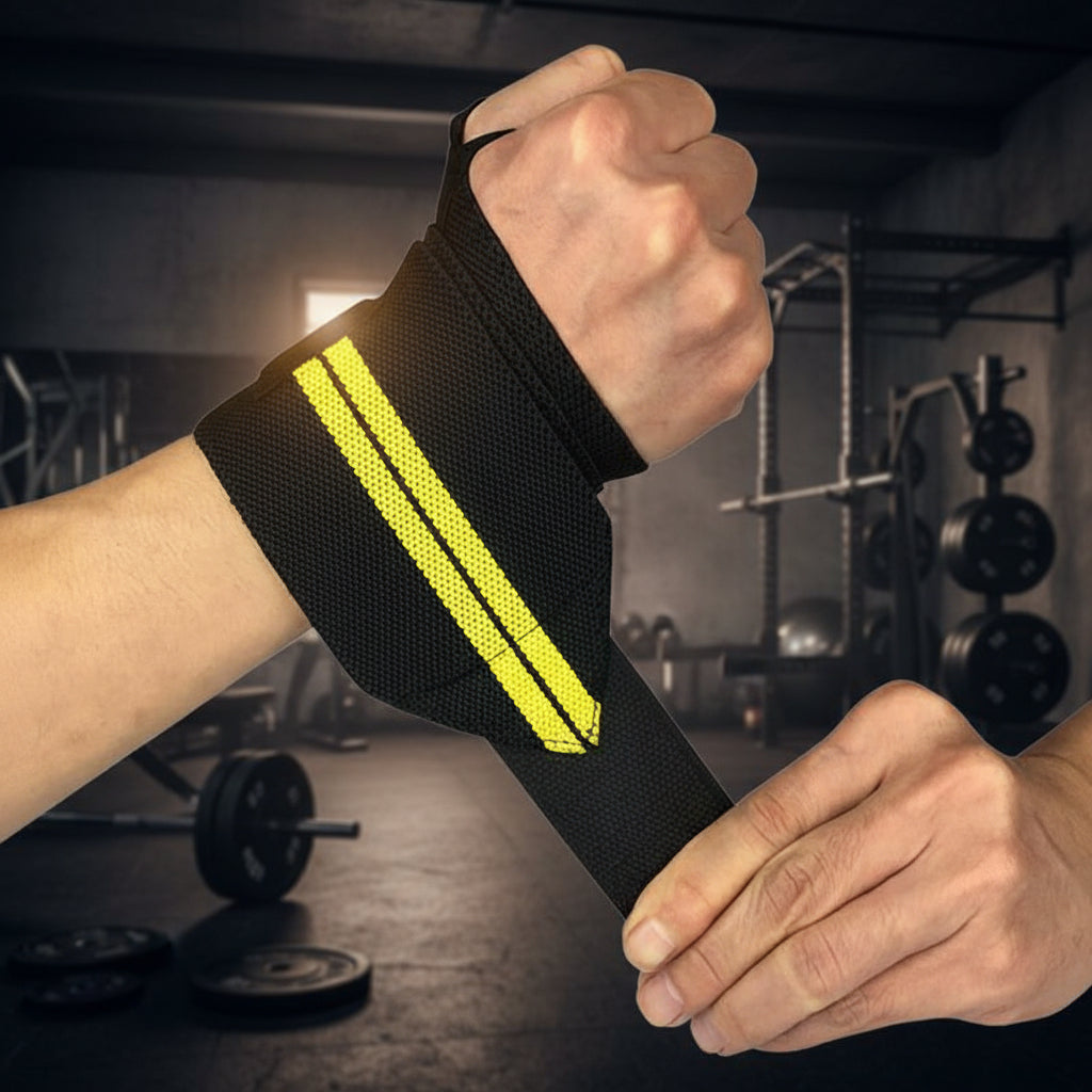 Pyrite Heavy Wrist Wrap