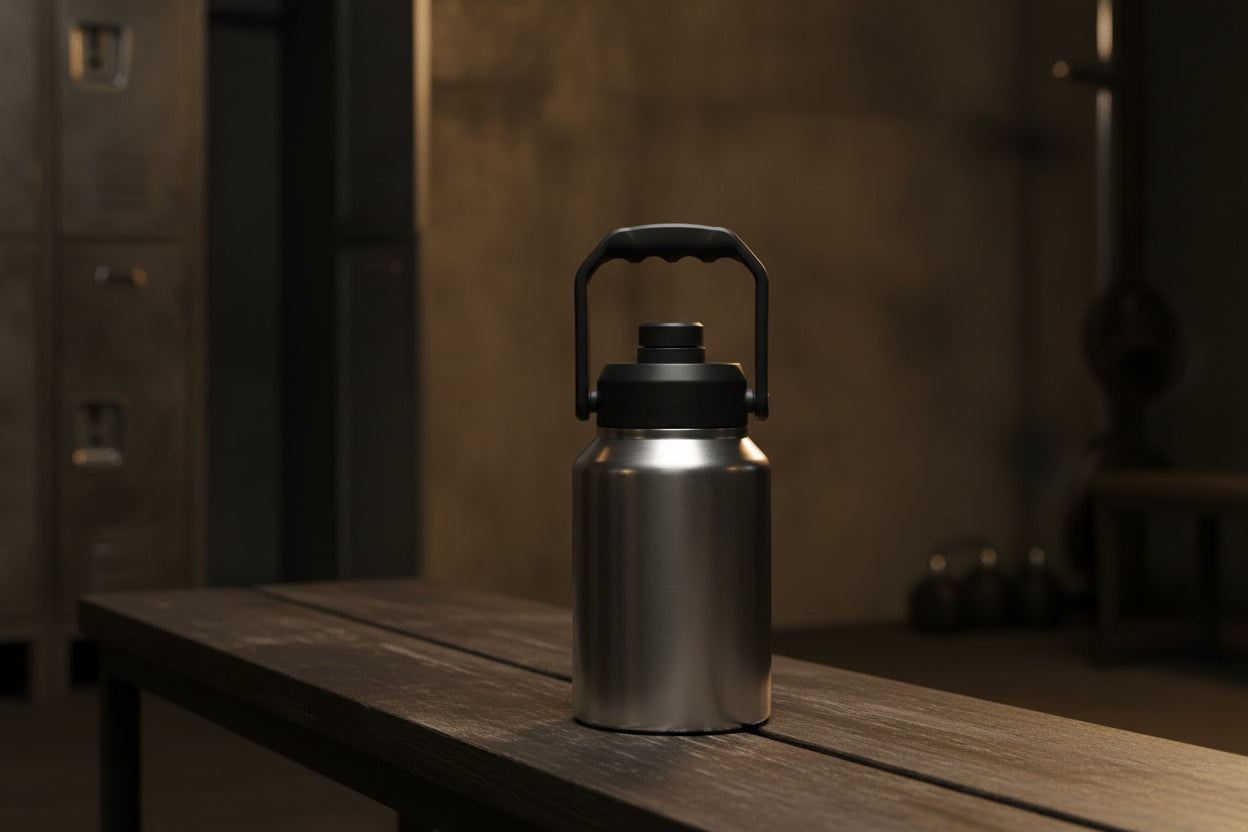 Pyrite Half‑Gallon Steel Jug