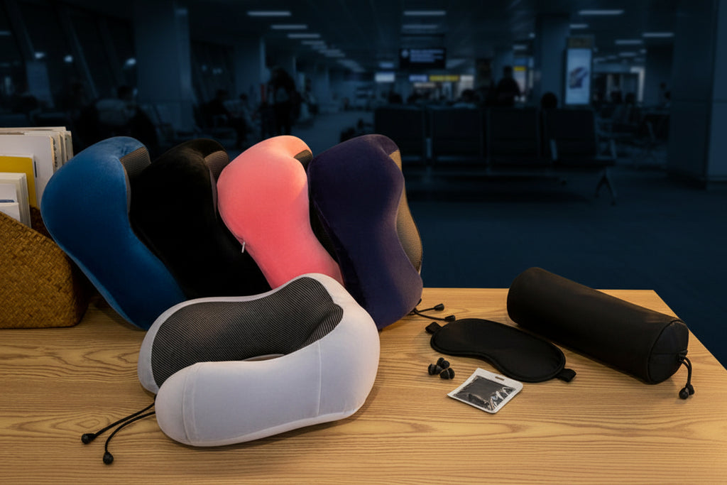 Memory Foam Travel Pillow