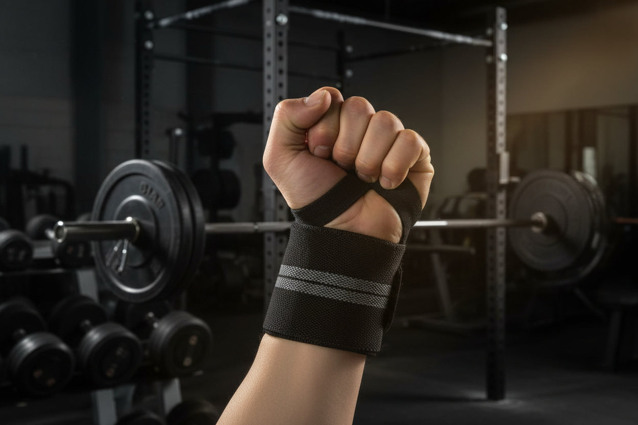 Pyrite Heavy Wrist Wrap