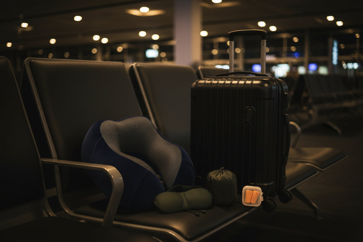 Memory Foam Travel Pillow