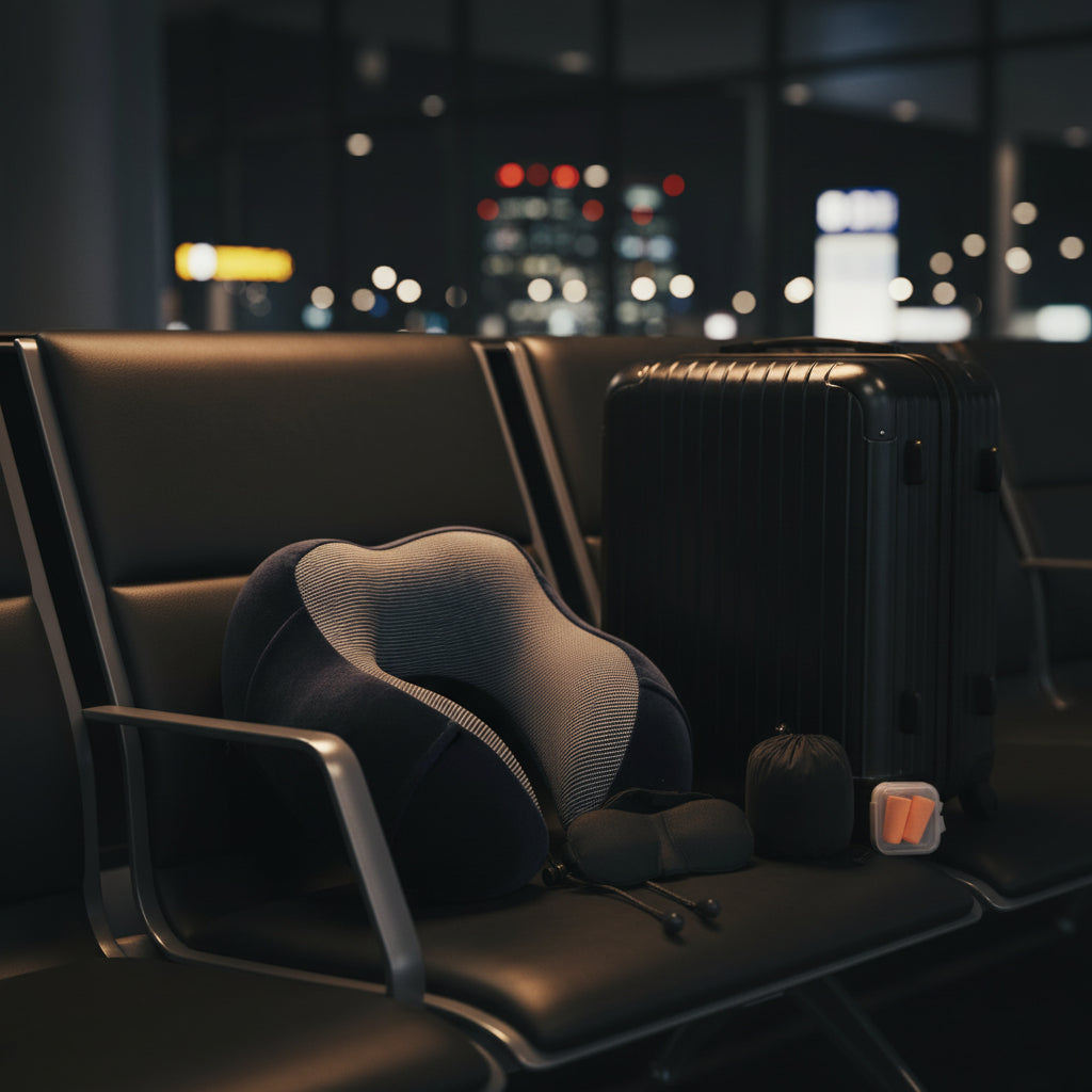 Memory Foam Travel Pillow