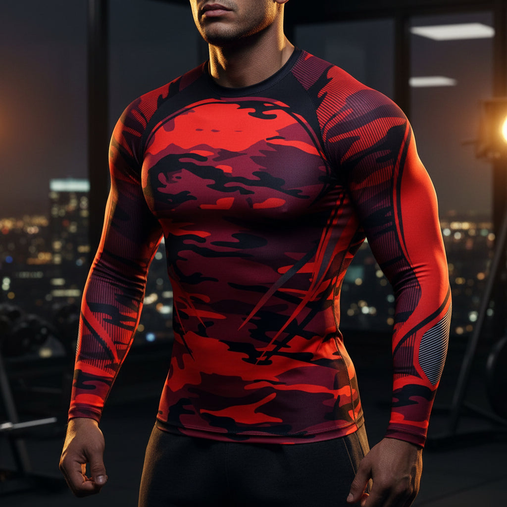 Pyrite Long Sleeve Compression Shirt