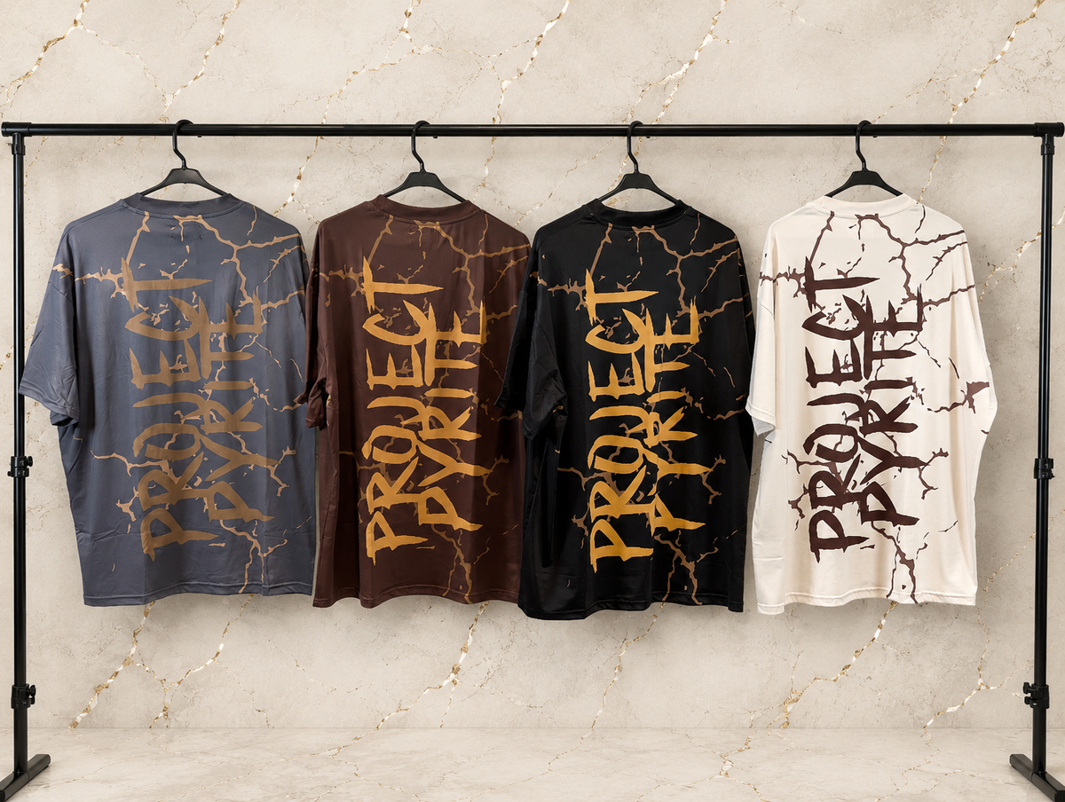 Oversized Tee — Fault Line